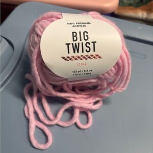 Big Twist Icing Yarn Bubblegum Pink